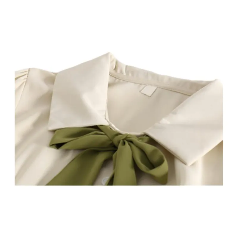 Oddgoods Short Sleeved Dress Women's Apricot-2