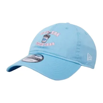 New Era Cotton Baseball Caps Unisex Sky Blue
