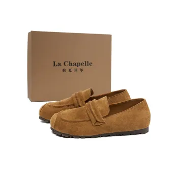 La Chapelle Loafers Women's Yellow/Apricot/Khaki