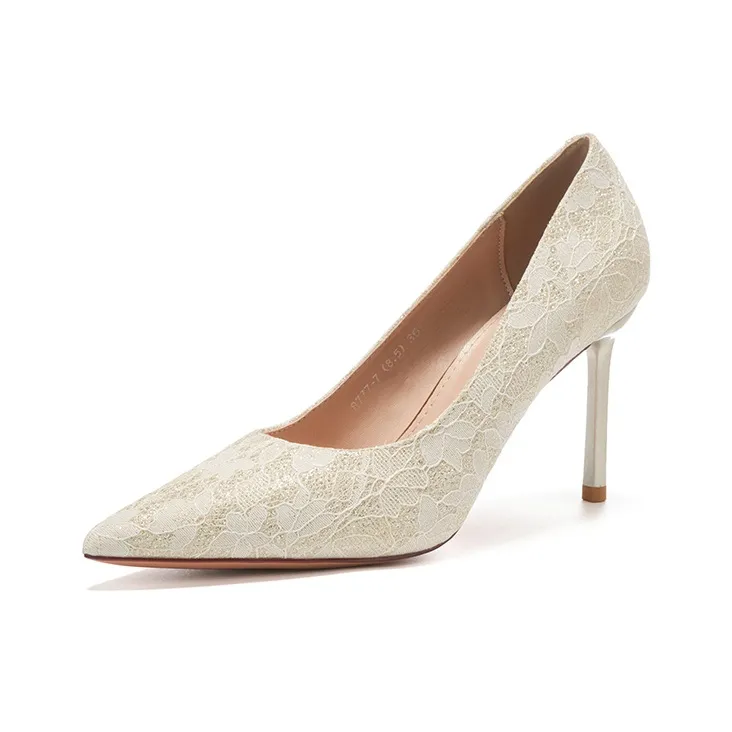 XIMO BULL Slim Heel High Heels Women's-6