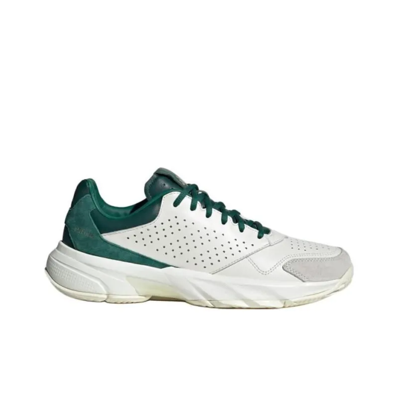 Adidas Courtjam Control 3 Premium Core White Collegiate Green-1