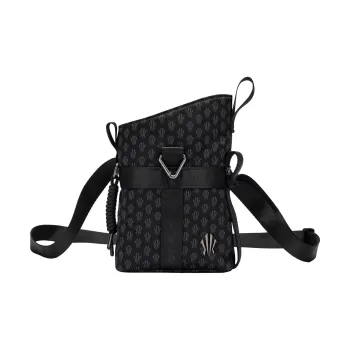 Anta Fabric Crossbody Bag, Shoulder Bag Regular Unisex Basic Black