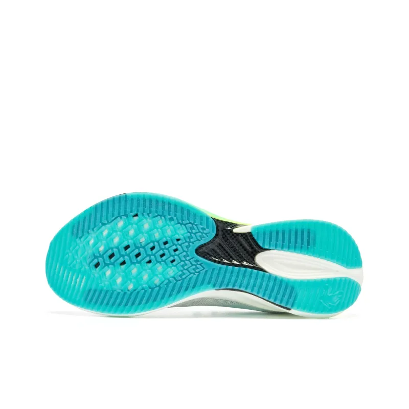 QIAODAN Cushioned Slip-Resistant Abrasion-Resistant Low-Top Casual Running Shoes Men's Orange Green Mismatched-7