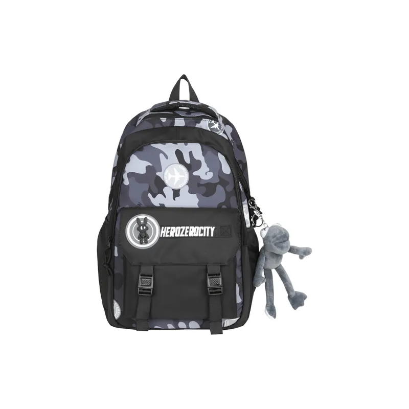 URBAN FOREST Nylon Backpack Men's Multicolor-6