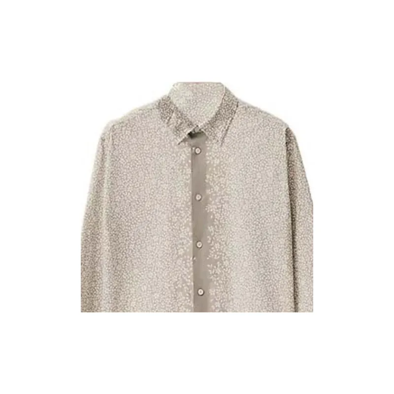 HERMES Shirts Men Gray-3