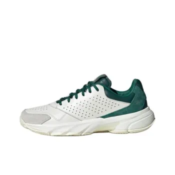 Adidas CourtJam Control 3 Anti Slip Wear Resistant Low Top Training Shoes Unisex White Green
