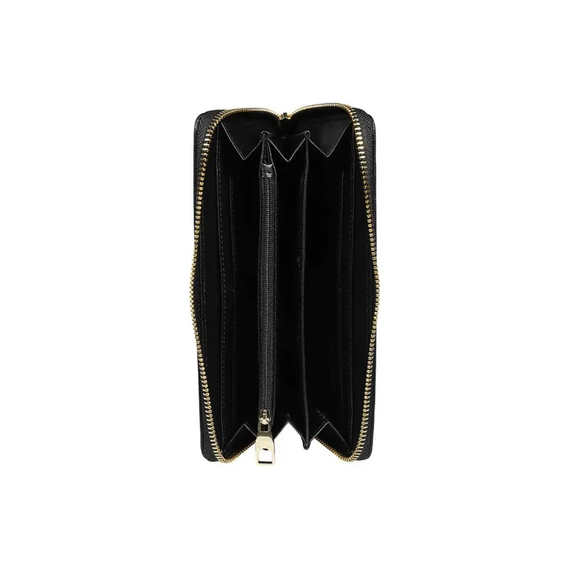 VERSACE JEANS COUTURE Artificial Leather Wallet Women's Black-3