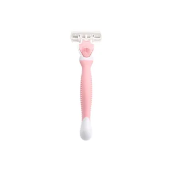JINGLINGLONG 1 Blade Holder With 6 Blade Heads, Manual Shaving Razor, Birthday Axillary Hair Trimmer Make up Tools