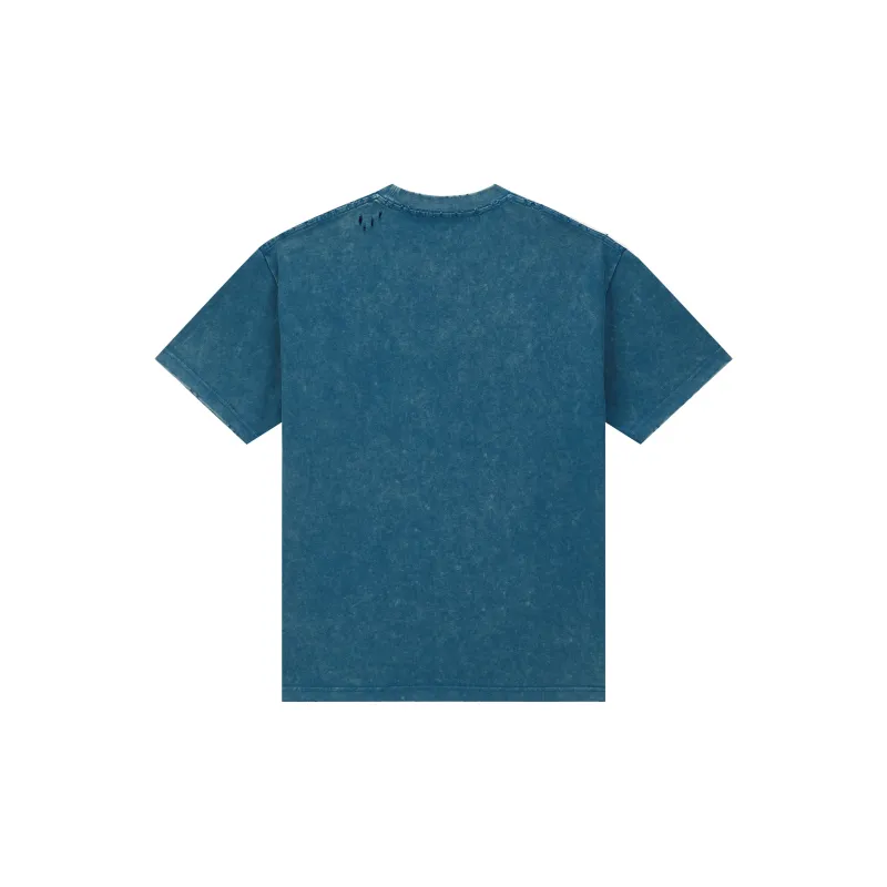 THE SALVAGES FASHION CLUB T Shirt Unisex Blue-1
