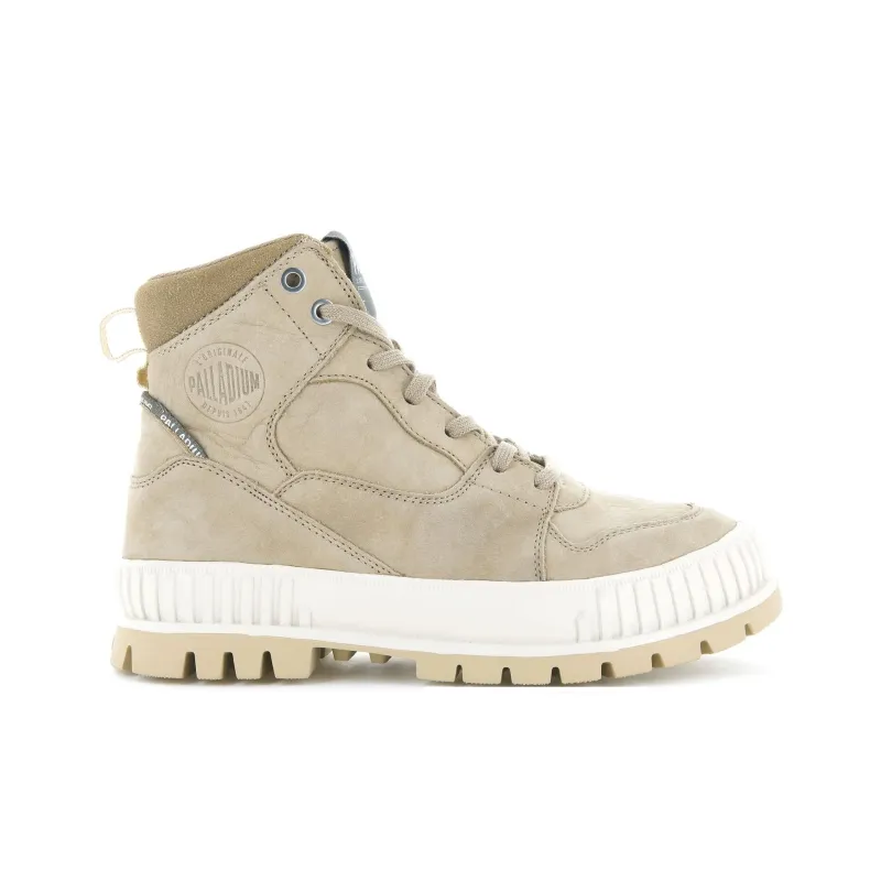 Palladium PALLASHOCK HI Ankle Boots Women's Beige-1