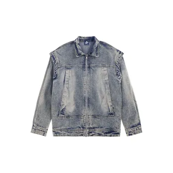 M MAICCO Denim Jacket Men's Blue