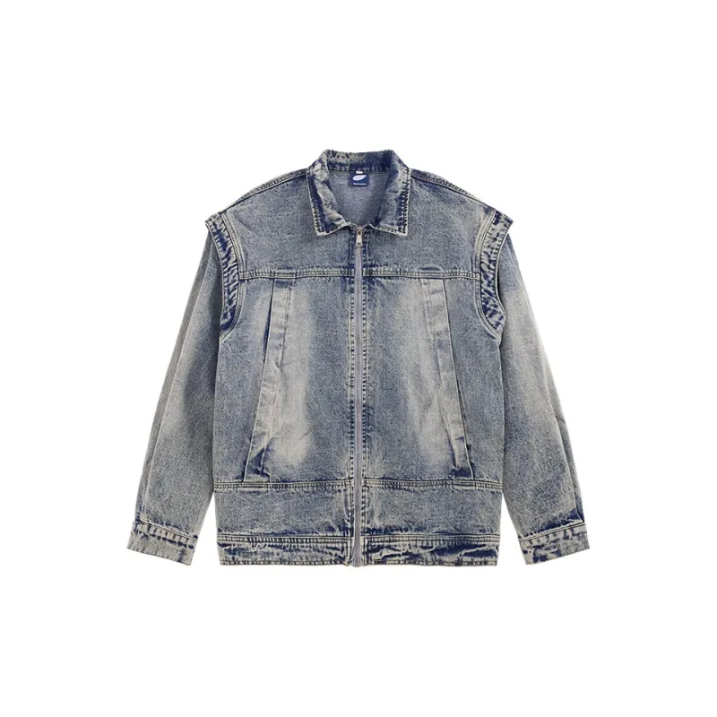 M-MAICCO Denim Jacket Men's Blue-0