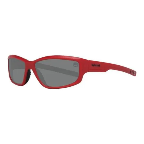 Timberland Irregular Shape Sunglasses Unisex Red