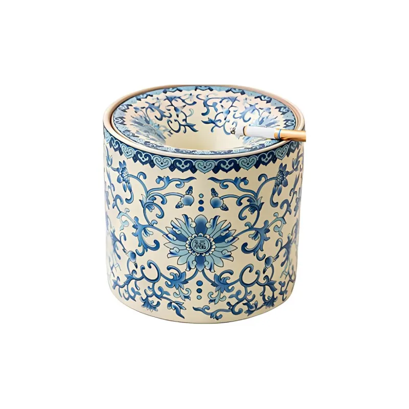HANNICOOK Ashtrays Beige Yellow-2