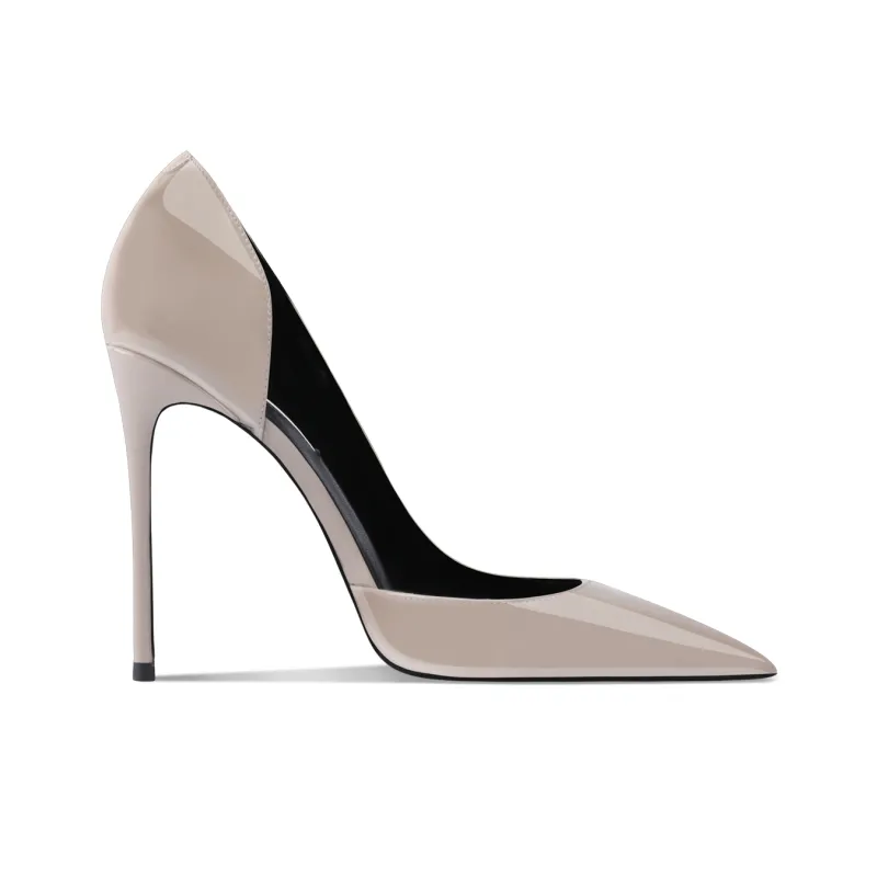 Suyymakk High Heels Women's Nude Gray-1