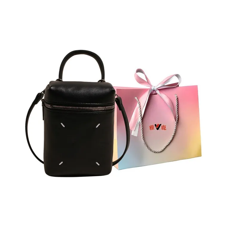 Yalu PU Handbag, Crossbody Bag Women's Black/White/Khaki-0