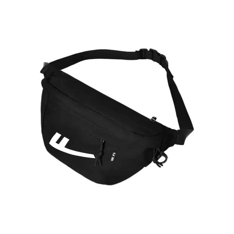 Warrior Nylon Crossbody Bag Regular Unisex Black/White-0