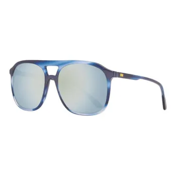 HELLY HANSEN Plastic Square Sunglasses Men's Blue