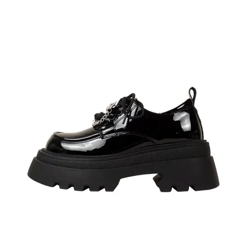 A&M Casual Single Shoes Women's Gloss Black
