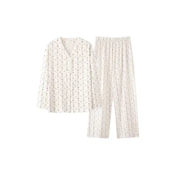 WANANNI Pajama Set Women's White