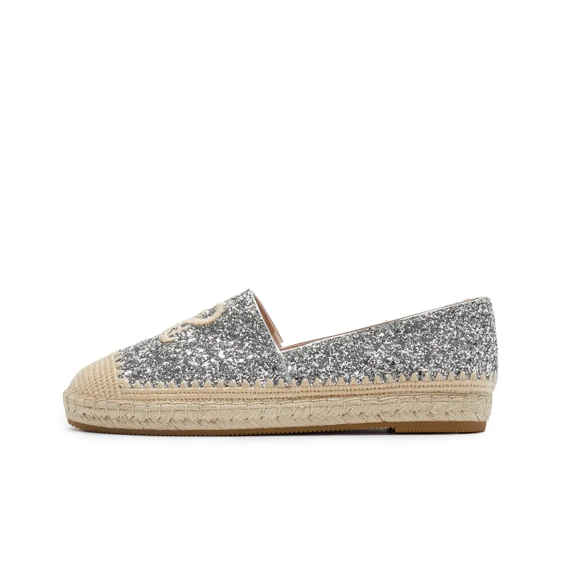 Staccato Classic Barley Shoes Collection Espadrilles Women's Silver-0