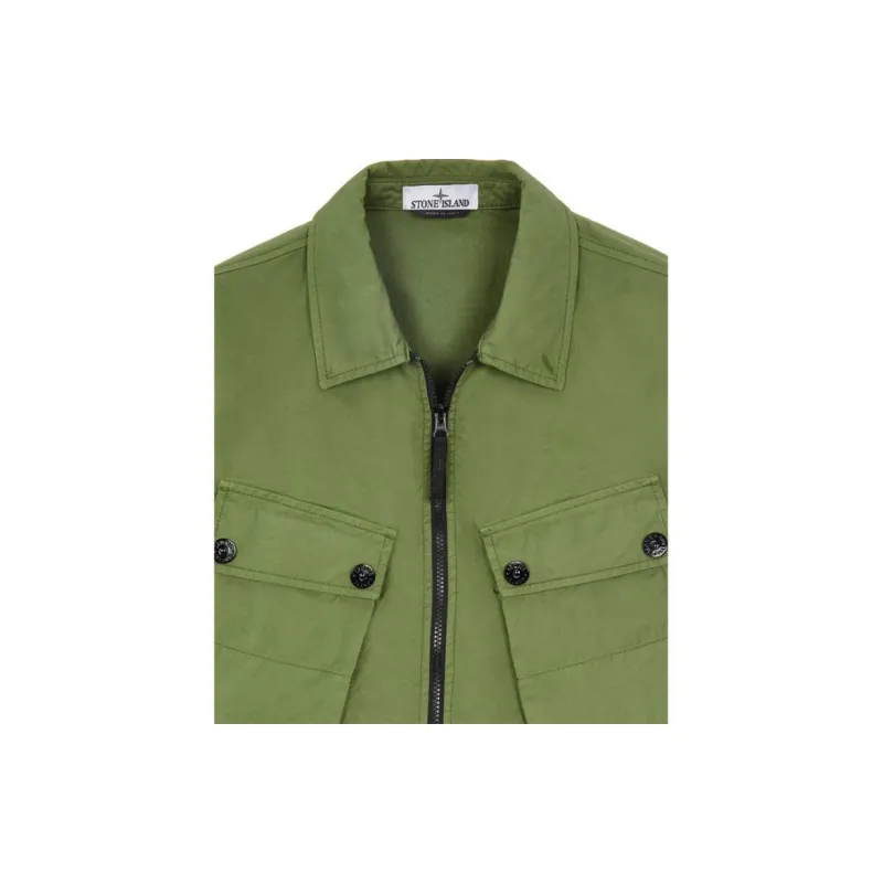 STONE ISLAND Jackets Men Olive Green-2