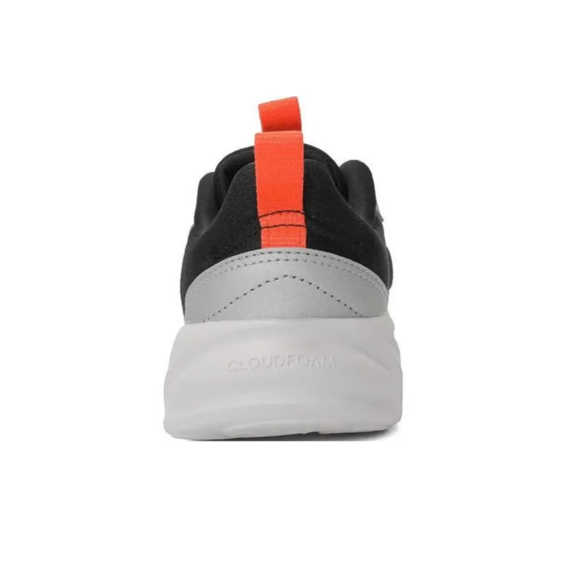 Adidas Slip Resistant Breathable Low Top Kids' Running Shoes Black Gray Kids'-3