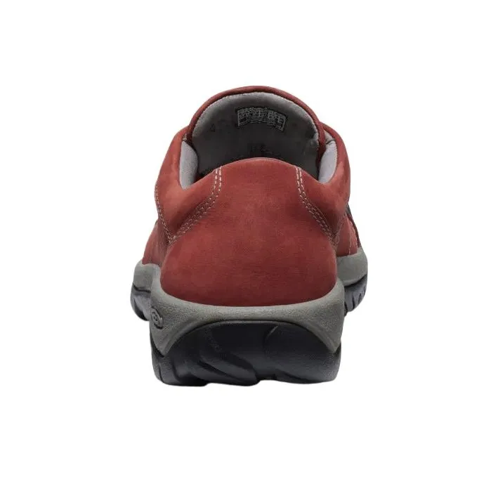 KEEN Presidio Abrasion-Resistant Low-Top Running Shoes Women's Brick Red-4