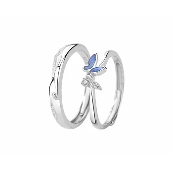 CHINA GOLD S999 Fine Silver Rings Unisex