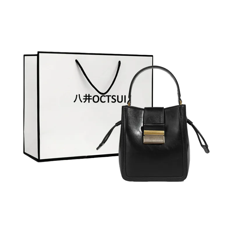 OCTSUI PU Bucket Bags Shoulder Bag Crossbody Bag Handbag Women's Multicolor-10