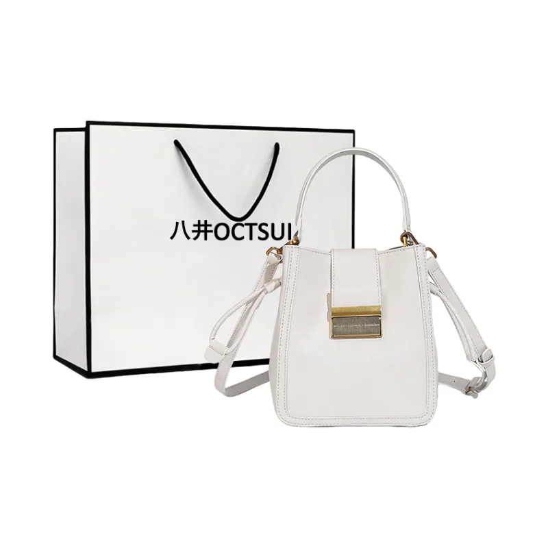 OCTSUI PU Bucket Bags Shoulder Bag Crossbody Bag Handbag Women's Multicolor-6