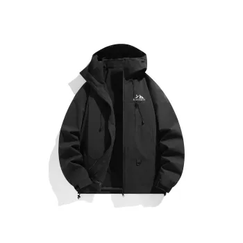 Feiyue Water Resistant Windproof Warm Water Repellent Windbreaker Jacket Unisex