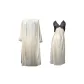 Long Champagne Dress Sets (Lace Style)