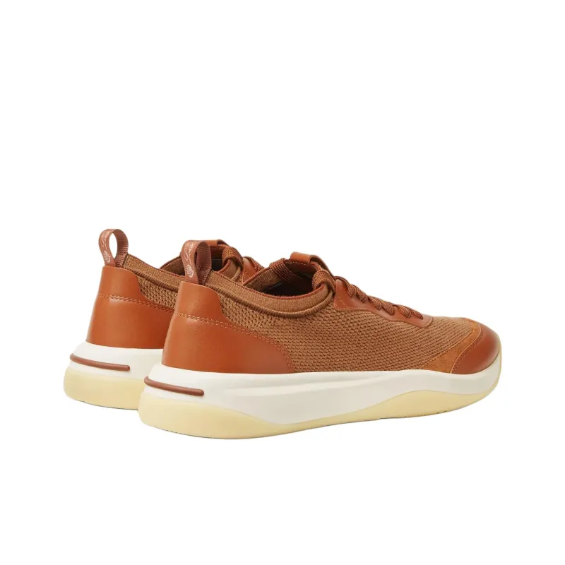 Loro Piana 410 LP Low Top Casual Shoes Men's Brown-3