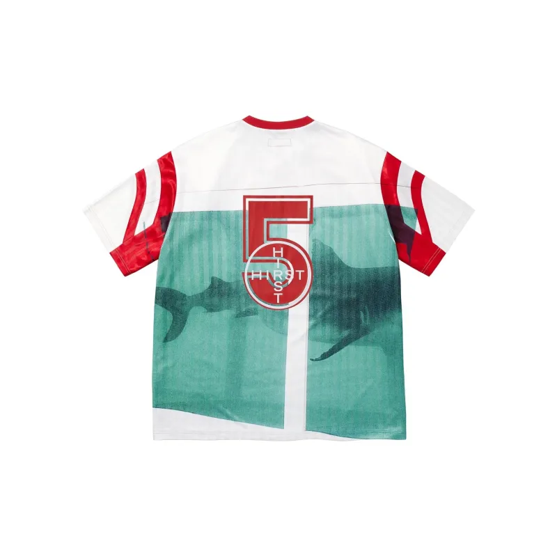 Supreme Damien Hirst Collaboration SS25 WEEK13 Soccer Jersey Soccer Jersey Unisex-1
