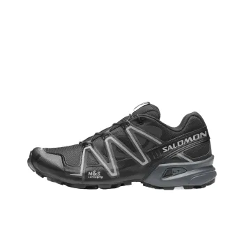 SALOMON Speedcross 3 Anti Slip Wear Resistant Low Top Running Shoes Unisex Black