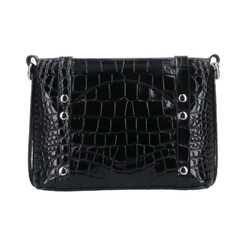 Vivienne Westwood Logo Plaque Embossed Shoulder Bag-3
