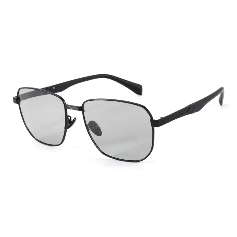 JEKA Metal Square Sunglasses Men's-1