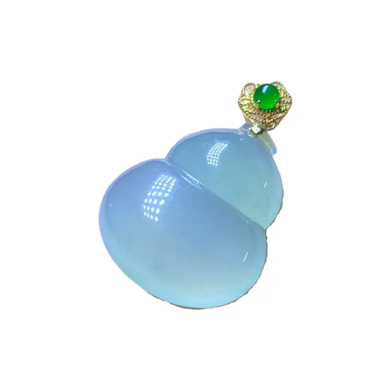 Bracelet Great Demon King Liu Yidao Ice Glutinous Jadeite Pendants Unisex-0