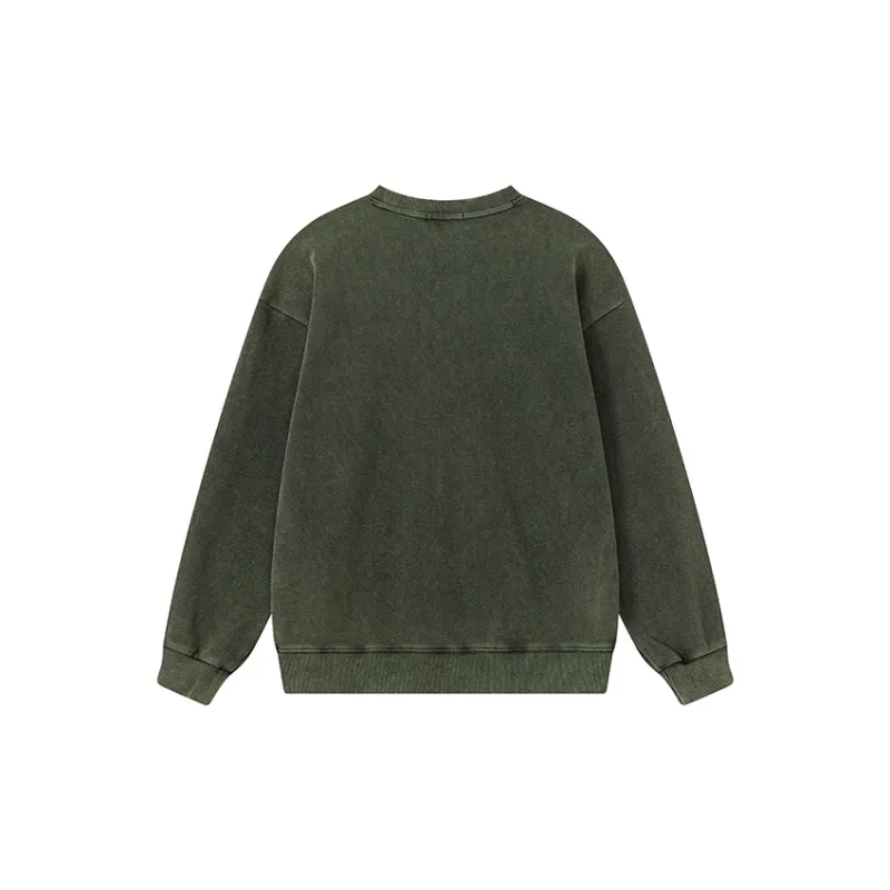 CAISEDI Sweatshirts Men Green-1