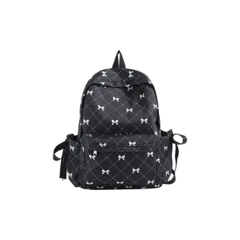 URBAN FOREST Nylon Fabric Backpack Regular Unisex Multicolor