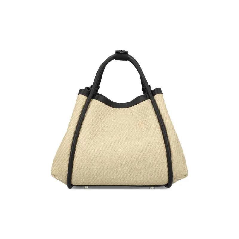 MaxMara Polyamide One Shoulder Handbag Women's Yellow-2