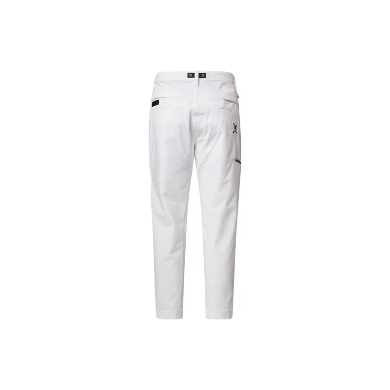Oakley Skull Relax Neatly Tapered Casual Pants Men's White-1