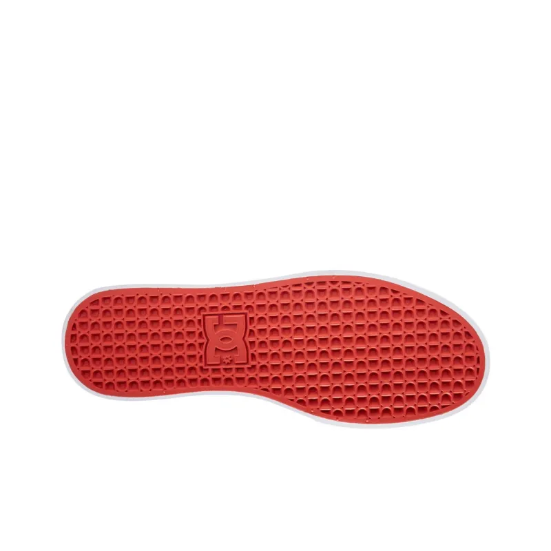 Kalis Vulc x DC Shoes Mid Top Skateboard Shoes Men's Red-3