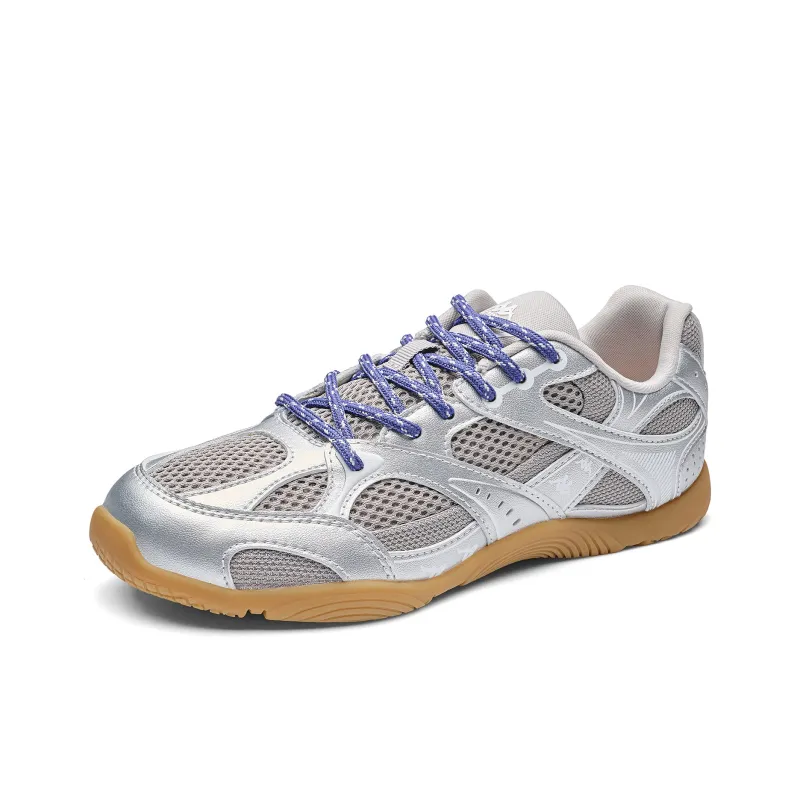 Kappa Back to Back Anti Slip Wear Resistant Low Top Casual Shoes Unisex Gray Silver-2