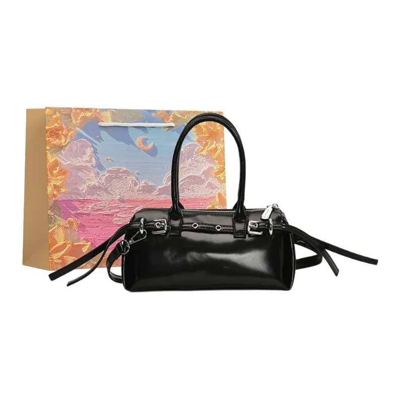 BRINCH PU One Shoulder Handbags Regular Women's Black Khaki/Pink/Ecru-0