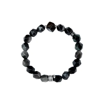 ALIEN BANG Obsidian Bracelets Men's