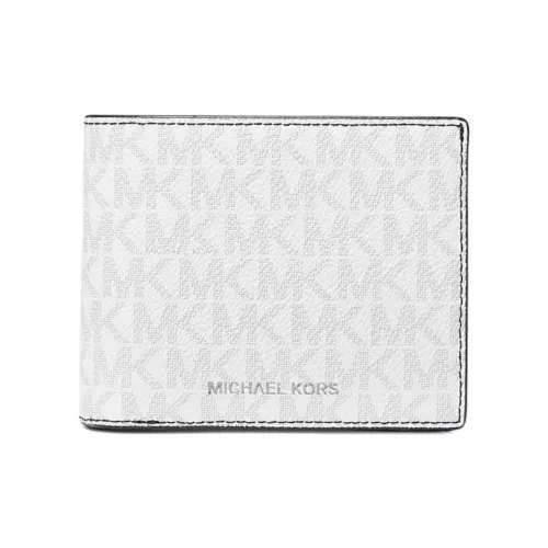 MICHAEL KORS Harrison Logo Billfold Wallet With Passcase