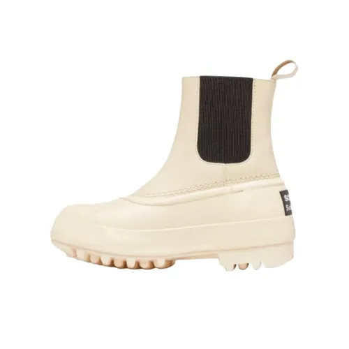 PROENZA SCHOULER x SOREL Short Chelsea Boots Women's Beige