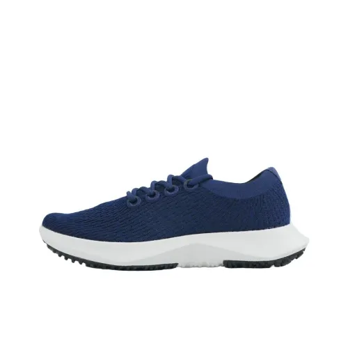 Allbirds Tree Dasher Shock Absorbers Low Top Running Shoes Women's Dark Navy Blue